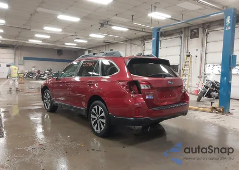 2017 Subaru Outback 2.5I Limited из США, поврежденный, VIN 4S4BSANCXH3427574